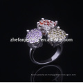 anillo de piedra tres anillos de bodas anillo de diamantes de diseño rojo dubai